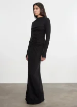 Enza Costa Cashmere Bias Skirt (2)