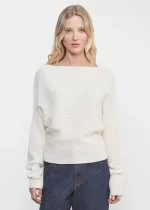 Enza Costa Cashmere Dolman Sweater (4)