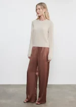 Enza Costa Cashmere Easy LS Crew Sweater (2)