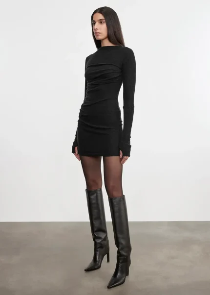 Enza Costa Cashmere Twist Dress (2)