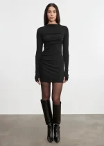 Enza Costa Cashmere Twist Dress (3)