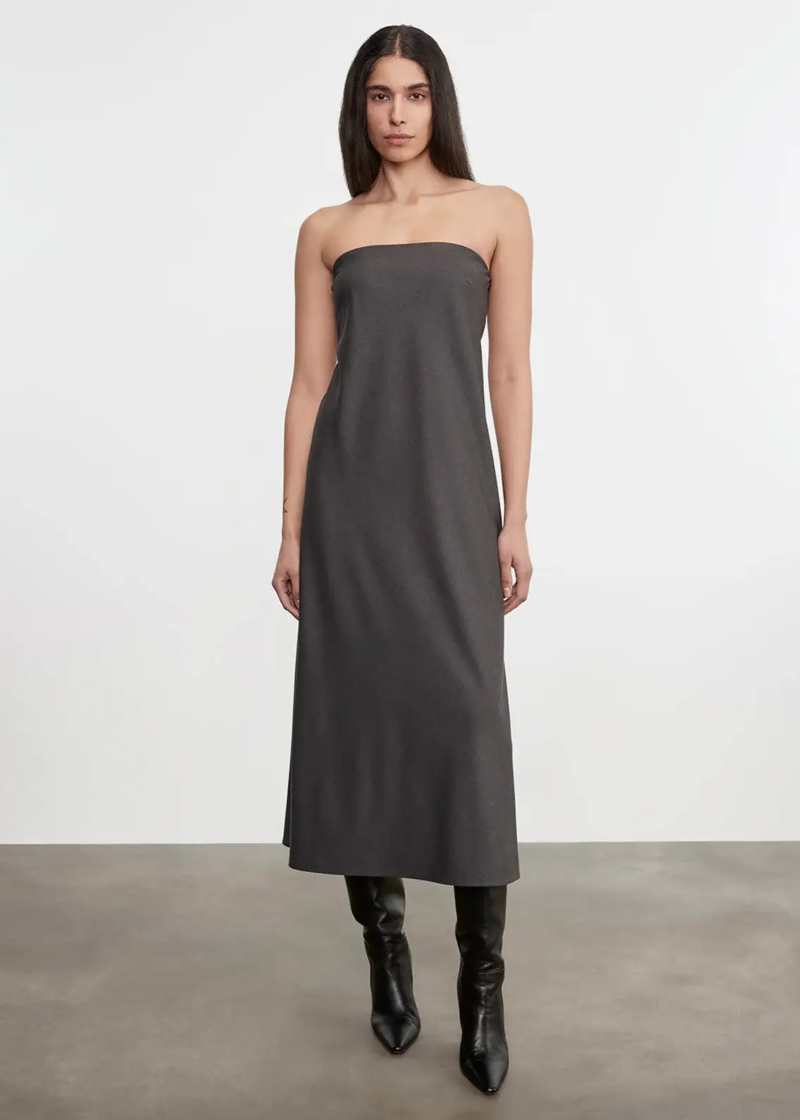 Enza Costa Easy Strapless Bias Dress (3) Enza Costa Easy Strapless Bias Dress (3)