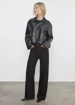 Enza Costa Leather Jacket (2)