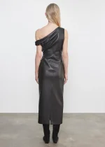 Enza Costa Leather Sculpted Dress (1)