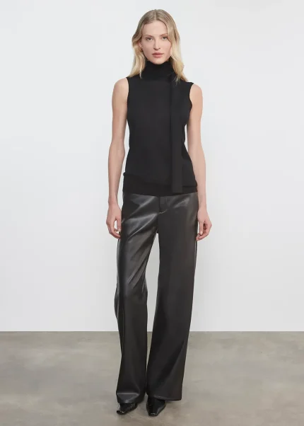 Enza Costa Leather Straight Leg (3)