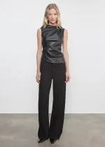 Enza Costa Leather Twist Top (3)
