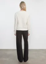 Enza Costa Longhair Cashmere Easy Crew Sweater (1)