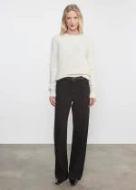 Enza Costa Longhair Cashmere Easy Crew Sweater (3)