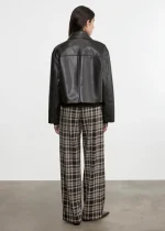 Enza Costa Relaxed Plaid Pants (2)