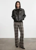Enza Costa Relaxed Plaid Pants (5)