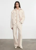 Enza Costa Relaxed Straight Leg Jean Beige (2)