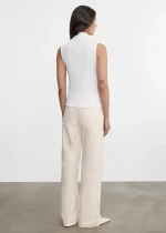 Enza Costa Relaxed Straight Leg Jean Beige (3)