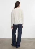 Enza Costa Relaxed Straight Leg Jean Dark Rinse (1)