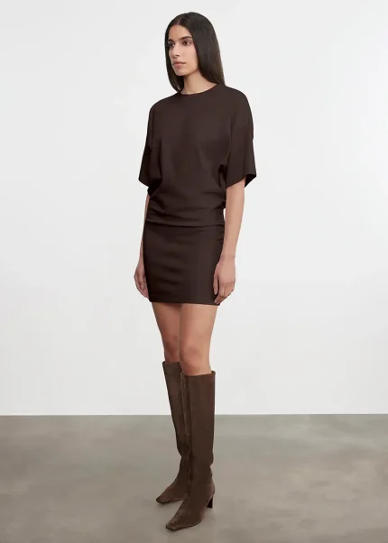Enza Costa SS Supima Curve Mini Dress (2)
