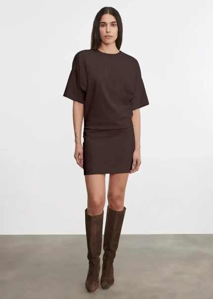 Enza Costa SS Supima Curve Mini Dress (3)