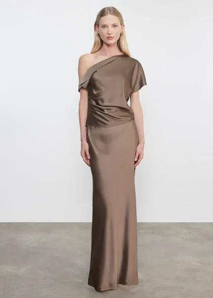 Enza Costa Silk Fill Length Skirt (3)