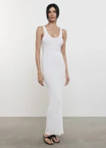 Enza Costa Silk Rib Maxi Dress (3)