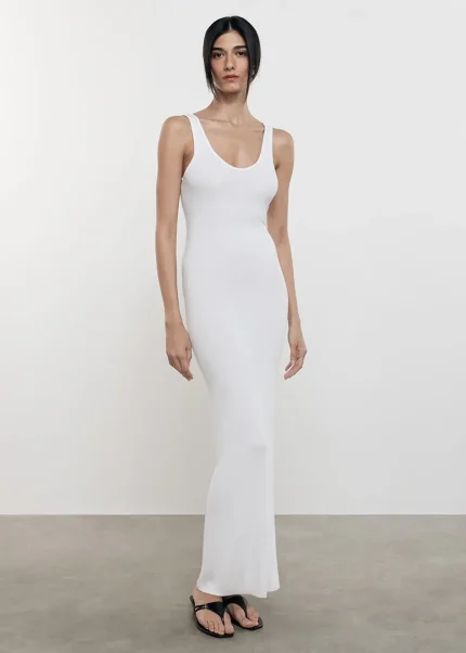 Enza Costa Silk Rib Maxi Dress (3)