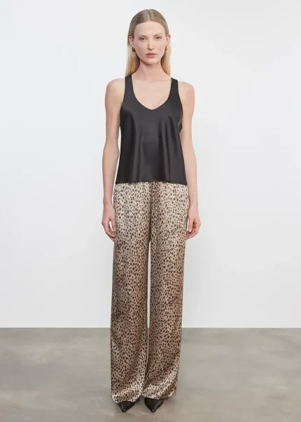 Enza Costa Silk Satin Pants (1)