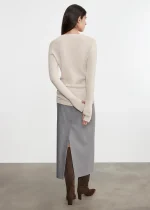 Enza Costa Suiting Pencil Skirt (1)