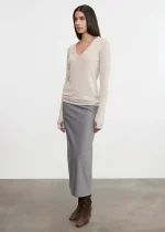 Enza Costa Suiting Pencil Skirt (2)