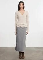 Enza Costa Suiting Pencil Skirt (4)