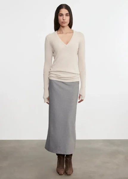 Enza Costa Suiting Pencil Skirt (4)