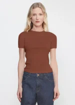 Enza Costa Supima Cotton New Classic SS Tee (3)