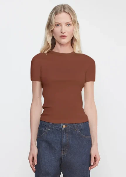 Enza Costa Supima Cotton New Classic SS Tee (3)