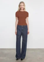 Enza Costa Supima Cotton New Classic SS Tee (4)