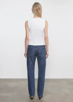 Enza Costa Supima Cotton New Classic Sleeveless Tee White (1)