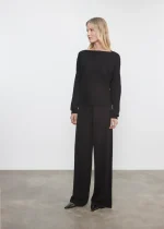 Enza Costa Tissue Cashmere Dolman Sweater (2)