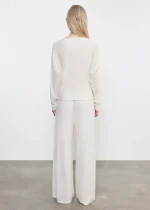 Enza Costa Tissue Cashmere Dolman Sweater Undyed (1)