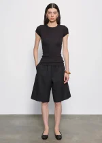 Enza Costa Twill Bermuda Short (3)